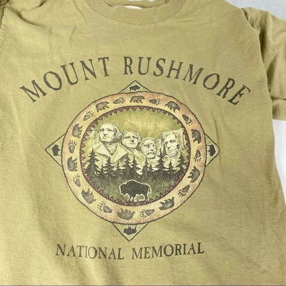 Vintage Mount Rushmore Single Stitch Fred Harvey Tee S - Picture 4 of 13